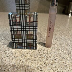 Burberry Brit Perfume Set - Plaid and Pink